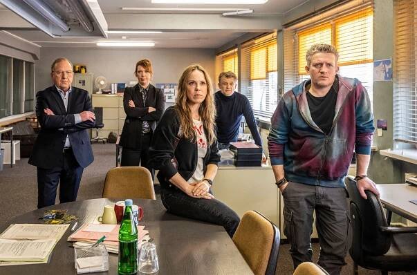 Uwe Preuss, Lina Beckmann, Anneke Kim Sarnau, Andreas Günther, Josef Heynert - Volejte policii 110 - Böse geboren - Z filmu