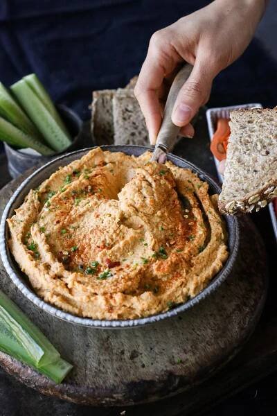 image of Spicy Sweet Potato Hummus