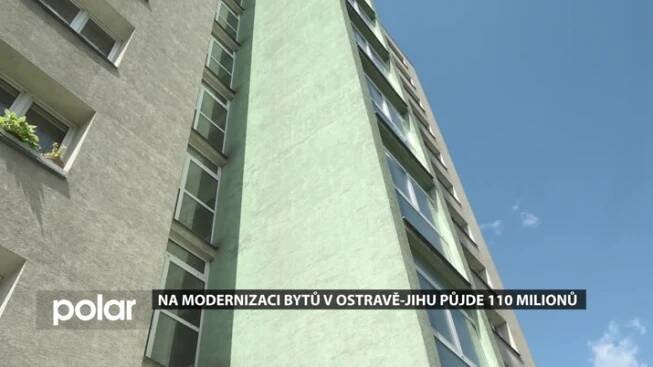 Na modernizaci bytů v Ostravě-Jihu letos půjde 110 milionů korun