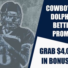 Cowboys-Dolphins Betting Promos: Grab $4,050 Bonuses From ESPN BET, More
