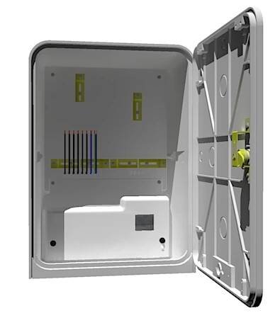 PER 1/3f/40 | Elektroměrový rozvaděč na sokl | ELPLAST-KPZ