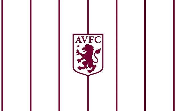 Aston Villa FC Red And White Wallpaper