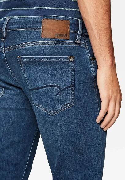 Pánské džíny MAVI Yves modré | EXE JEANS | Specialisté na džíny Mustang, Cross, Mavi a další