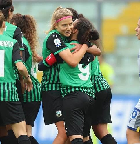 Kamila Dubcová dvěma góly pomohla Sassuolu k další výhře