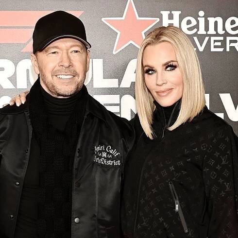 Donnie Wahlberg and Jenny McCarthy reunite with Blue Bloods star on glamorous date night
