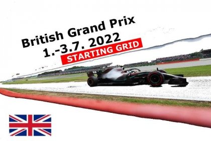 STARTING GRID – Lenovo British Grand Prix – 3.7. 2022