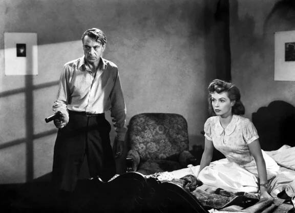 Plášť a dýka - Z filmu - Gary Cooper, Lilli Palmer