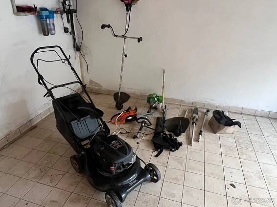Zahradní technika – kompletní set pro kutily - Praha - západ