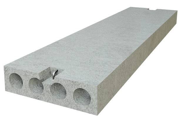 Betonové stropní panely PZD 59/14 vylehčené