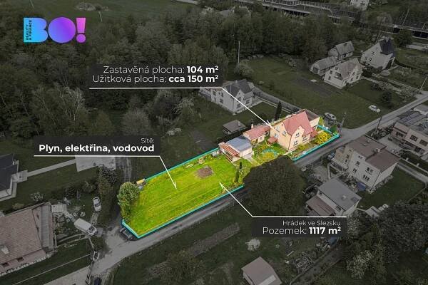 Prodej Dům, Hrádek, okres Frýdek-Místek