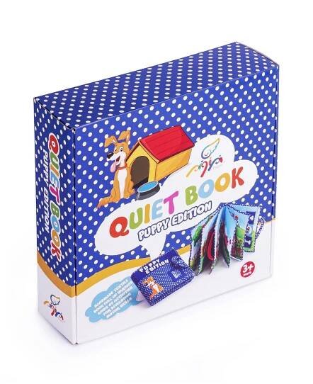 Interaktivní dětská knížka Quiet Book Piqipi | Nejbaby.cz