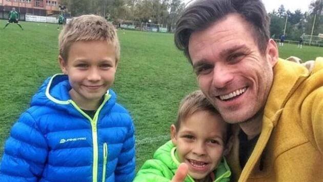 Leoš Mareš a jeho synové Jakub a Matěj