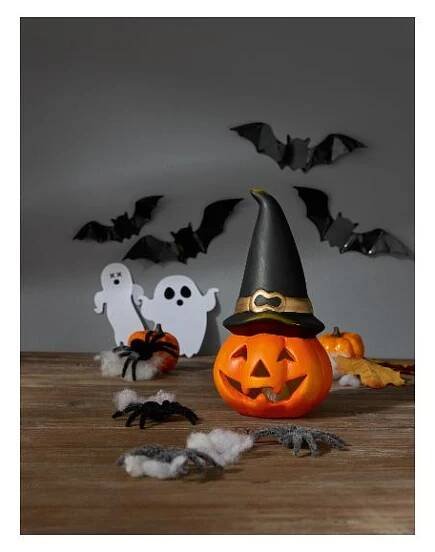 Halloweenská LED dekorace
