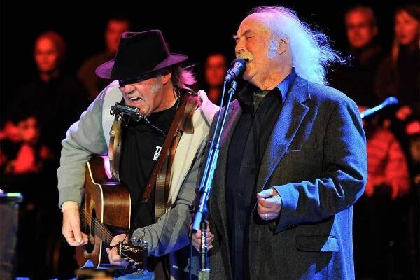 Neil Young Shares Tribute to David Crosby: 'The Heart of Our Band'
