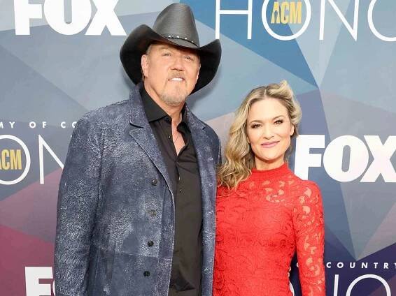 Trace Adkins and Victoria Pratt attend the 15th Annual Academy of Country Music Honors