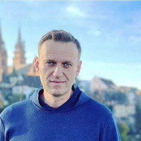 Navalny (pictured) was moved there last year