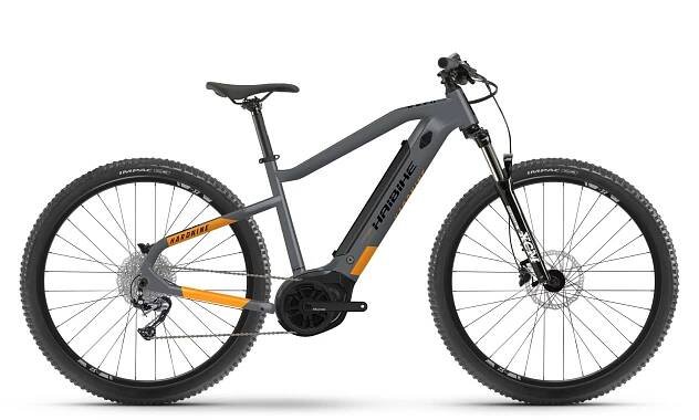 Horské elektrokolo Haibike HardNine 4 Cool Grey/Lava Matte