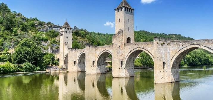 Südfrankreich Brücke E-Bike