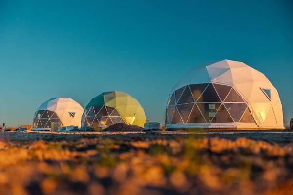 Glamping Domes at Tirrito Farm