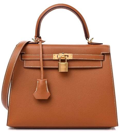 Hermes Epsom Kelly Sellier 25 Gold