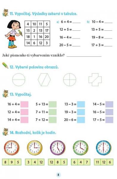 Matematika v malíčku pro 2. třídu