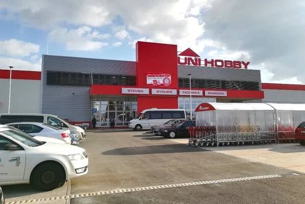 Obchodní centrum UNI HOBBY v Svitavy – PS-MSI, a.s.