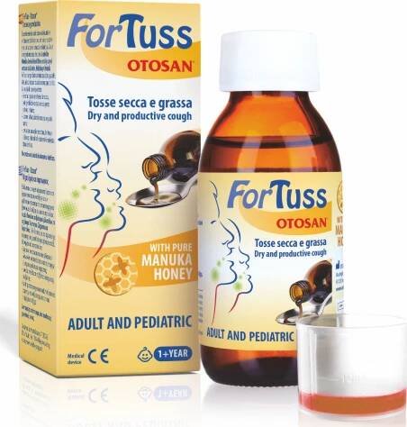 Otosan Fortuss sirup na suchý i vlhký kašel 180 g od 127 Kč
