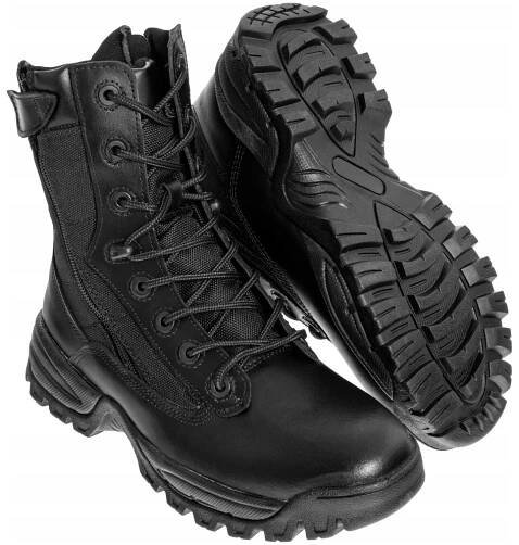 Vysoké boty Mil Tec Tactical 2-Zip černé