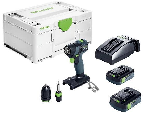 AKU vrtací šroubovák Festool TXS 18 C 3,0-Plus