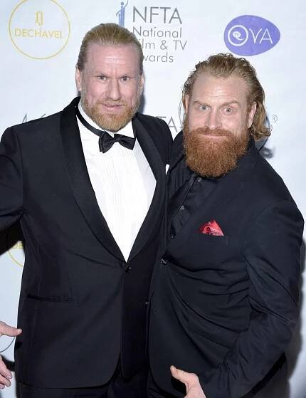 Rune Temte and Kristofer Hivju