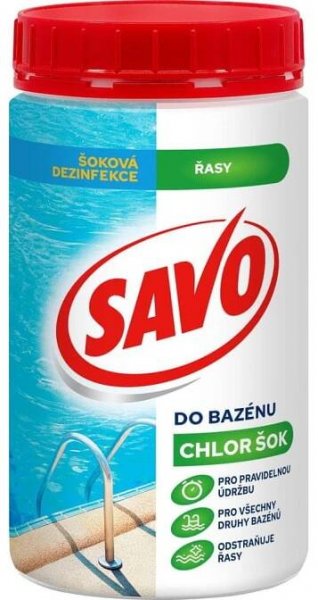 Savo bazén chlor šok - 0,85 kg