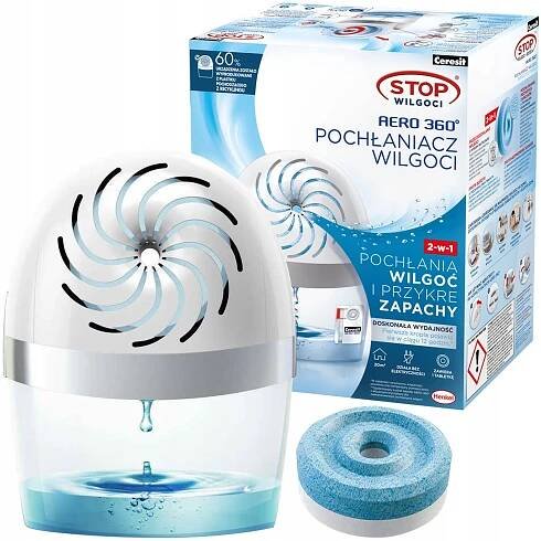 CERESIT POHLCOVAČ VLHKOSTI AERO 360 TABLETOVÝ ODVLHČOVAČ VZDUCHU