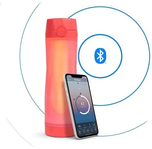 Inteligentní láhev HidrateSpark V3 Spark 592 ml - oranžová