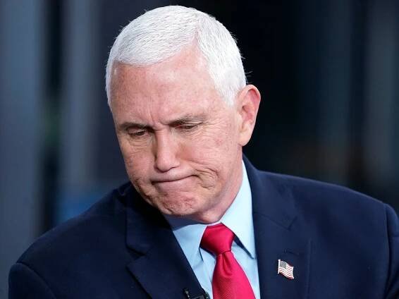Pence Says He Hid Behind Classified Documents to Keep Women from Lusting After Him