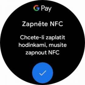 hodinky Samsung Galaxy Watch4 Wear OS Google Pay karta NFC platby NFC