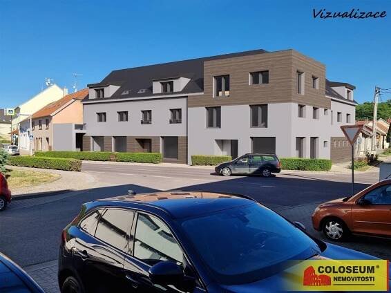 Hrušovany nad Jevišovkou, byt 1+kk, novostavba, sklepní kóje