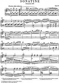 Sonatina In G Major Op. 79 - noty pro klavír - Ráj-not.cz