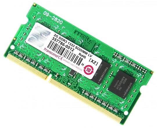 2G DDR3 1333 sodimm CL9 transcend - Pamäť - ram