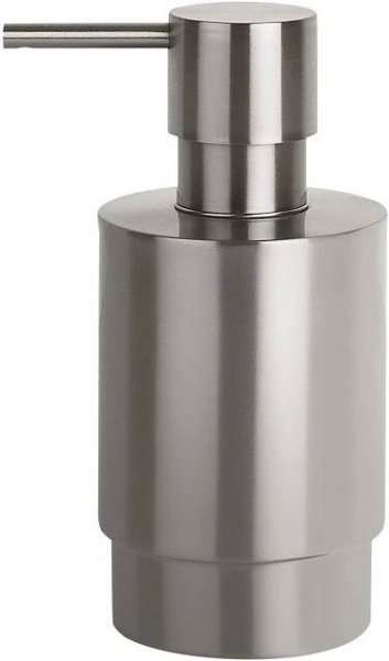 Spirella Dávkovač mýdla NYO, 200 ml, kartáčovaná nerez ocel