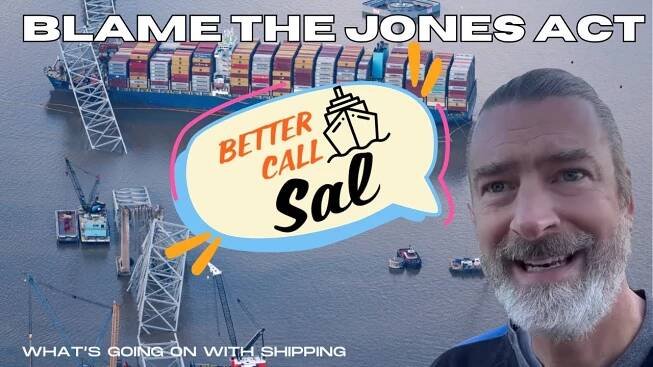 Peter Zeihan Blames the Jones Act for Why He Doesn't Care about the Key Bridge