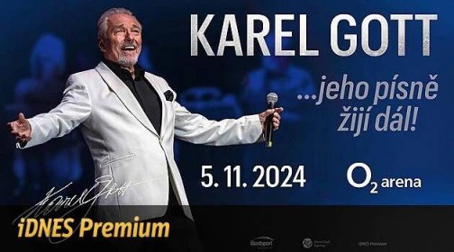 Hvězdný vzpomínkový koncert na Karla Gotta v O2 areně. Přednostní vstupenky