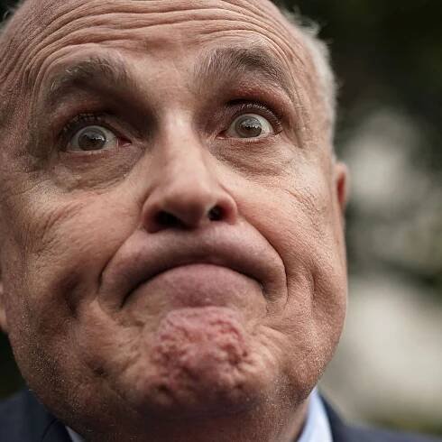 Rudy Giuliani Claims Borat Scene With His Hands Down His Pants Is “a Complete Fabrication”