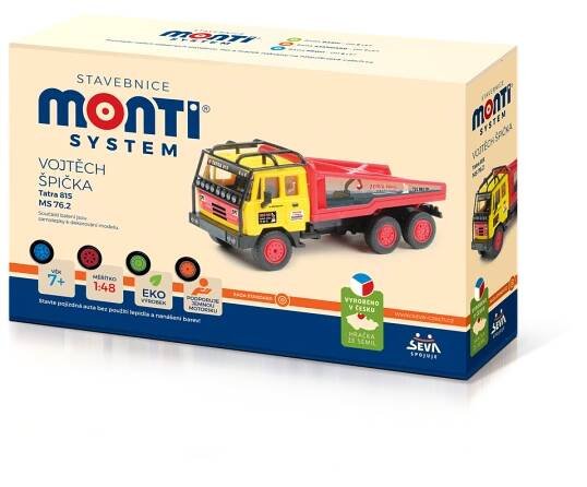 Plastová Tatra 815: Nový model od Monti Systém