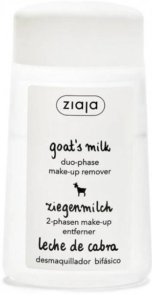 Ziaja dvoufázový odstraňovač make-upu - Goat's Milk Duo-Phase Make-Up Remover Eyes & Lips