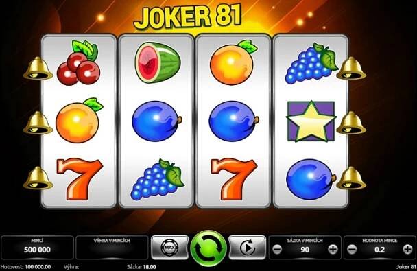 Joker 81 od Kajot
