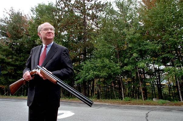 Phil Gramm in Newport, N.H.