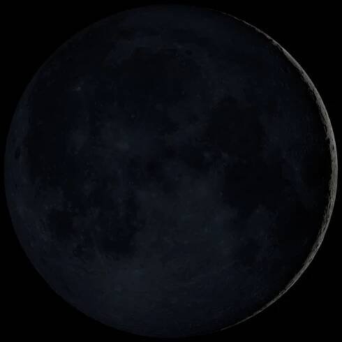 NASA SVS | Moon Phase and Libration, 2023