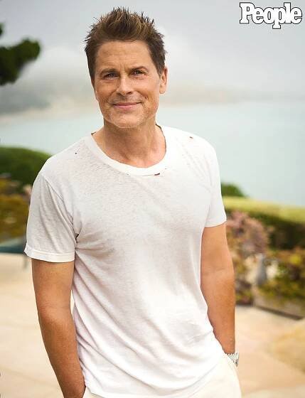 Rob Lowe photographed exclusively for PEOPLE in Montecito, CA, on July 19, 2024.