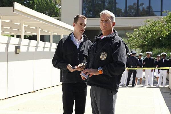 Námořní vyšetřovací služba - Zlomený šíp - Z filmu - Sean Murray, Mark Harmon