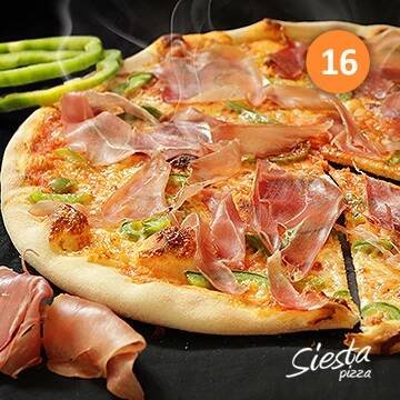 Siestapizza 16. Prosciutto crudo